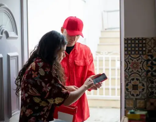 استلام المنتجات